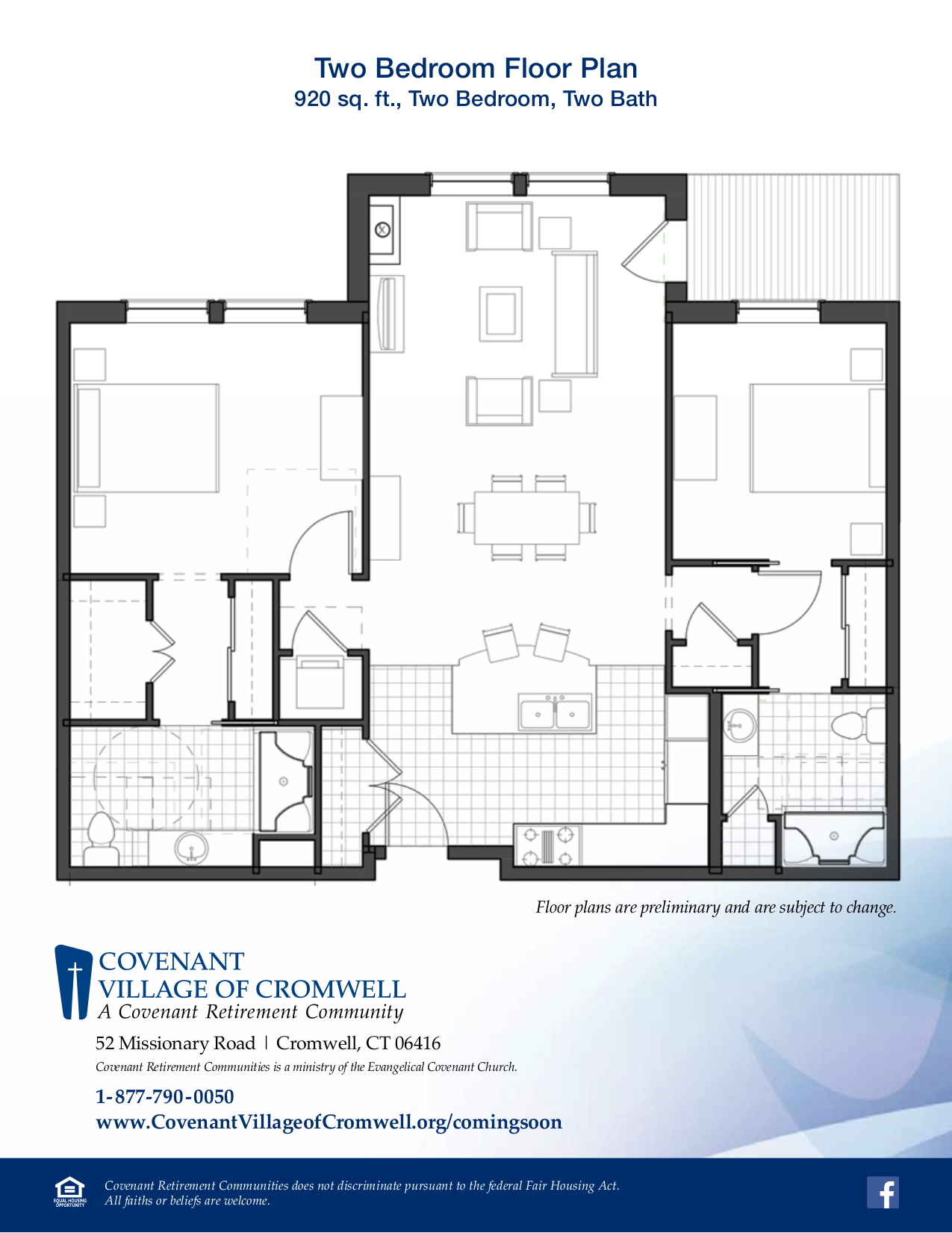Covenant Living of Cromwell Senior Living Community Assisted Living